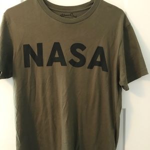 Army Green Nasa Tshirt 